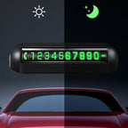 Automobile Temporary Parking License Plate Move Car Phone Number Cards