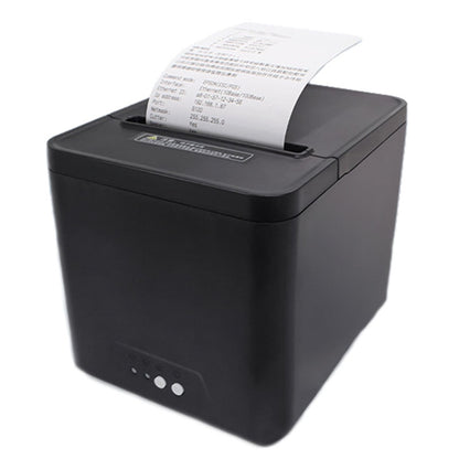 80mm USB+Network Port Thermal Receipt Printer Store Cashier Printer, US Plug, EU Plug, UK Plug