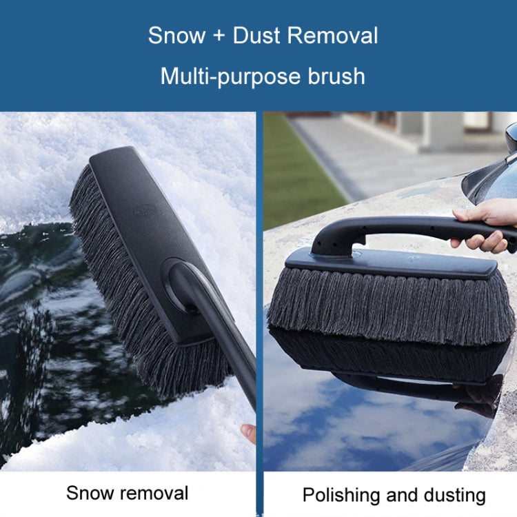 SHINY Car Dusting Duster Car Mop Soft Brush Car Wash Snow Sweeping Tool