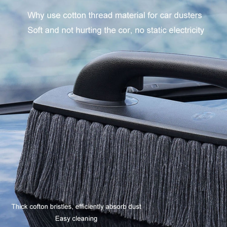 SHINY Car Dusting Duster Car Mop Soft Brush Car Wash Snow Sweeping Tool