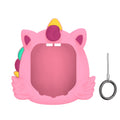 For Tamagotchi Uni (2023) Pet Game Console Silicone Protective Case, Pink Cartoon