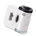 60x Portable Mini Microscope Pendant With LED Lights Outdoor Exploration Observation Fun Kids Toys