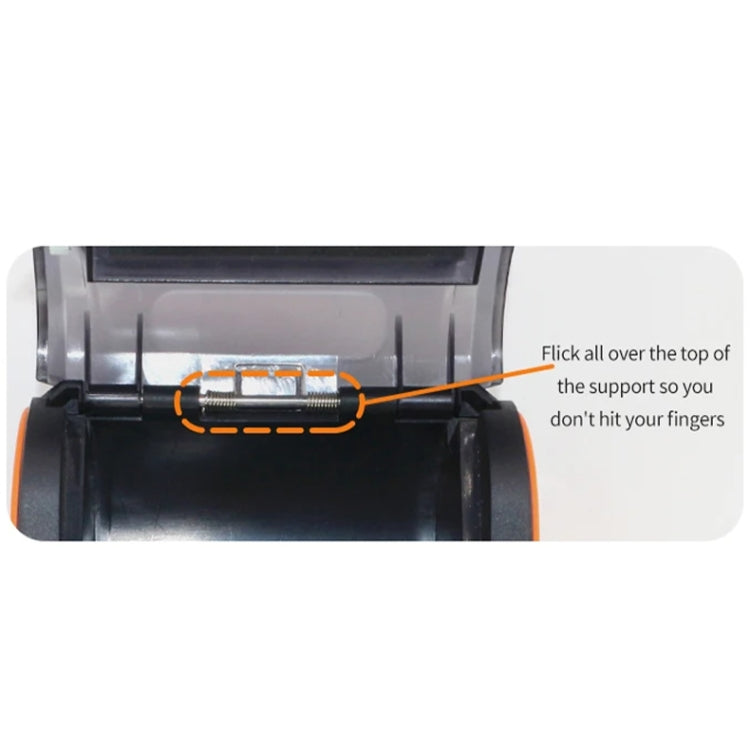 58mm Portable Logistics Takeaway Receipt Bluetooth Thermal Printer, US Plug, EU Plug, UK Plug