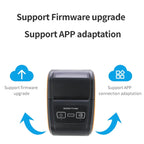58mm Portable Logistics Takeaway Receipt Bluetooth Thermal Printer, US Plug, EU Plug, UK Plug