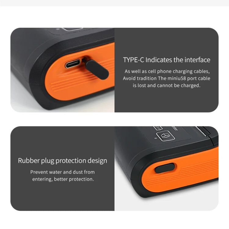 58mm Portable Logistics Takeaway Receipt Bluetooth Thermal Printer, US Plug, EU Plug, UK Plug