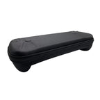 For Sony PlayStation Portal Hard Shell Case Portable Storage Bag, PU Cross Line, Oxford Cloth Diagonal Line, Oxford Cloth 1680D