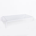 Computer Monitor Elevated Bracket Desk Wrought Iron Rack Organizer, Standard Single Layer, Deepen Single Layer, Double Layer, Double Layer Split, Deepen Dual Layer, Deepen Dual Layer Split