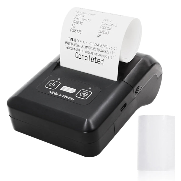 58mm Portable USB Charging Home Phone Bluetooth Thermal Printer, US Plug, EU Plug, UK Plug