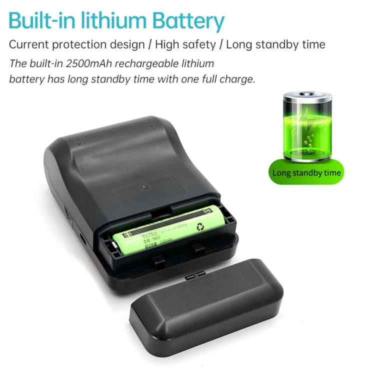 58mm Portable USB Charging Home Phone Bluetooth Thermal Printer, US Plug, EU Plug, UK Plug