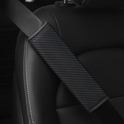 3D Striped Mesh Car Seat Belt Cover Shoulder Pads