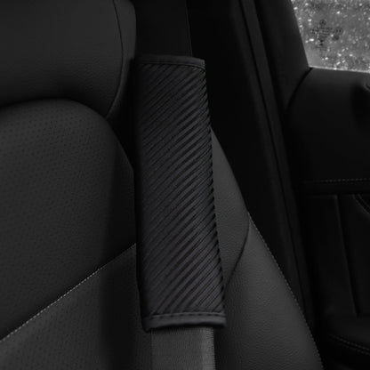 3D Striped Mesh Car Seat Belt Cover Shoulder Pads