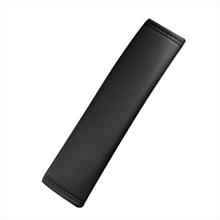 Skin Feeling Car Leather Seat Belt Cover Shoulder Pads, 6.5x23cm
