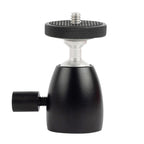 Q39 360 Degree Rotating Ball Tripod Projector Shooting Heads Accessories Cell Phone DSLR Camera Heads, 360 Degree Rotating Ball Tripod Heads