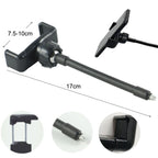 Live Beauty Ring Light Phone Clip 360 Rotating Heads Hose Clamp Stand, 360 Rotating Heads Hose Clamp Stand