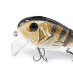 With Tongue Plate 3 Section Bionic Fish Lua Sea Fishing Freshwater Universal Floating Fake Bait