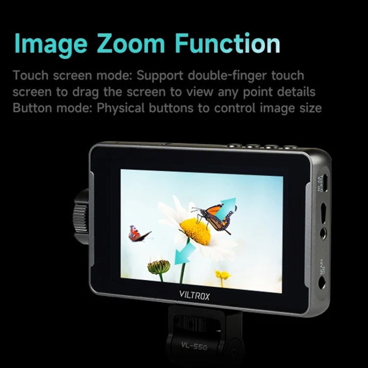5.5 Inch Camera Studio Monitors 4K HDMI 3D LUT Director Monitor, VILTROX DC550 Lite, VILTROX DC550 Button Model, VILTROX DC550 Touch Model, VILTROX DC550 Pro