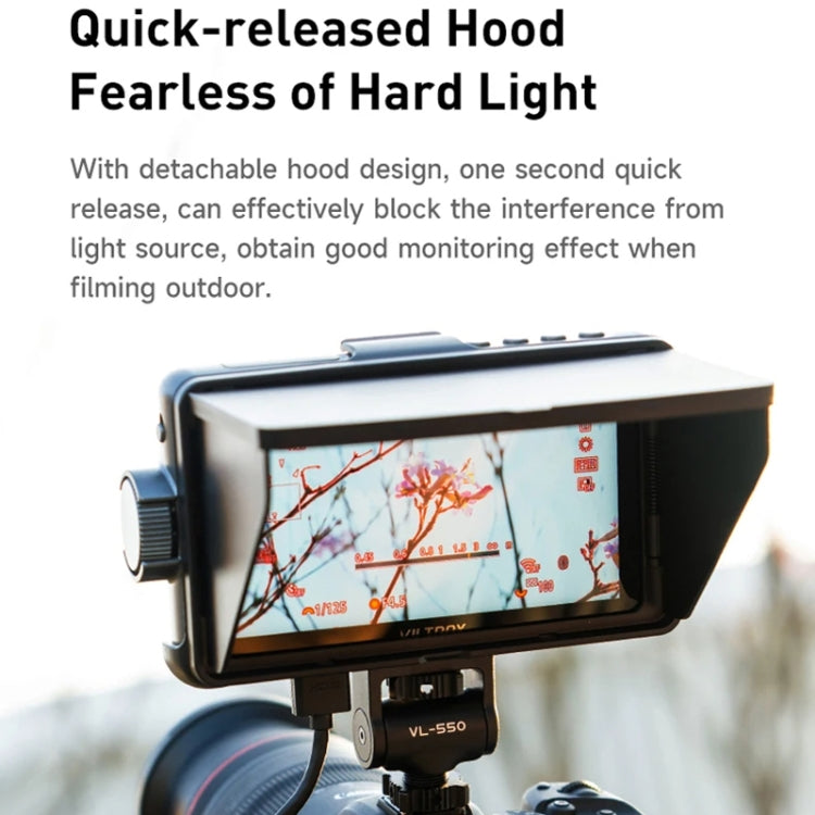 5.5 Inch Camera Studio Monitors 4K HDMI 3D LUT Director Monitor, VILTROX DC550 Lite, VILTROX DC550 Button Model, VILTROX DC550 Touch Model, VILTROX DC550 Pro