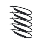 5pcs/Set Motorcycle Electric Two-Wheeler Non-Damaging Anti-Skid Chain Ties, Black, Green, Red