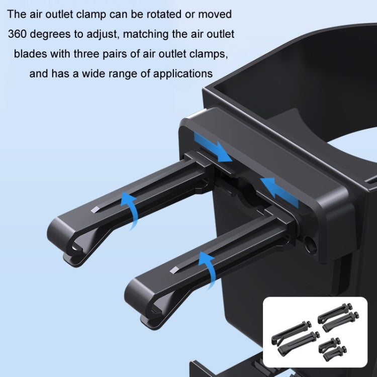 Multifunctional Car Air Conditioner Outlet Cup Holder Ashtray