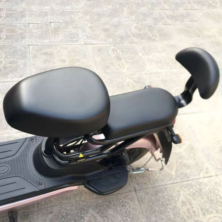 Electronic Bicycle Thickened Leather Heat Insulation Waterproof Universal Seat Cushion Covers, Front Seat, Back Seat, Backrest