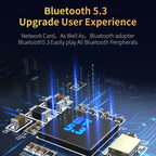 COMFAST CF-943AX WiFi6 USB Adapter AX900 Bluetooth 5.3 2.4G / 5.8G Wireless Network Card, CF-943AX
