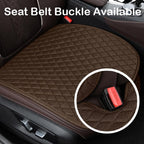Non-Slip Rhombus Imitation Linen Car Seat Cushion, Brown Front Row, Beige Front Row, Black Front Row, Gray Front Row, Black Back Row, Gray Back Row, Beige Back Row, Brown Back Row