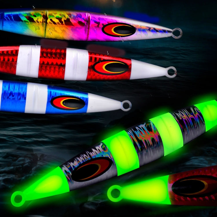 PROBEROS F125 Jogging Steelhead Deep Sea Boat Fishing Lure Rapid Sinking Sea Fishing Fake Bait, 30g, 60g, 100g, 150g, 200g, 250g