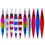 PROBEROS F125 Jogging Steelhead Deep Sea Boat Fishing Lure Rapid Sinking Sea Fishing Fake Bait, 30g, 60g, 100g, 150g, 200g, 250g