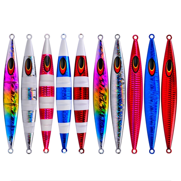 PROBEROS F125 Jogging Steelhead Deep Sea Boat Fishing Lure Rapid Sinking Sea Fishing Fake Bait, 30g, 60g, 100g, 150g, 200g, 250g