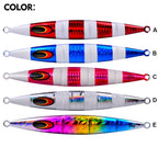 PROBEROS F125 Jogging Steelhead Deep Sea Boat Fishing Lure Rapid Sinking Sea Fishing Fake Bait, 30g, 60g, 100g, 150g, 200g, 250g