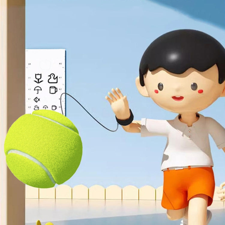 Wrist Elastic Ball Hand Grab Ball Toys With Wope Boomerang Ball Children Toys, Tennis Model