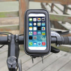 Bicycle Universal Waterproof Bag Mountain Bike Cell Phone Navigation Holder, Medium 4.7 inch, Large 5.5 inch, Extra Large 6.3 inch