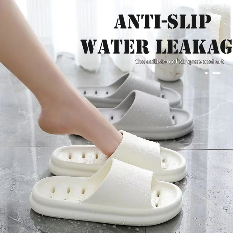 Bathroom Shower Slippers Non-slip Hollow Quick-drying Thick-soled Flip Flops, 36-37, 38-39, 40-41, 42-43