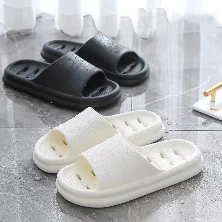Bathroom Shower Slippers Non-slip Hollow Quick-drying Thick-soled Flip Flops, 36-37, 38-39, 40-41, 42-43