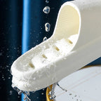 Bathroom Shower Slippers Non-slip Hollow Quick-drying Thick-soled Flip Flops, 36-37, 38-39, 40-41, 42-43
