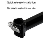 Bicycle Rear Rack Mountain Bike Aluminum Tail Rack With Carrier, Semi Quick Release, Full Quick Release
