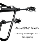 Bicycle Rear Rack Mountain Bike Aluminum Tail Rack With Carrier, Semi Quick Release, Full Quick Release