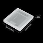 For GameBoy Color Pocket 10pcs Game Card Storage Box Cartridge Boxes
