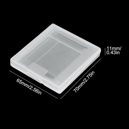 For GameBoy Color Pocket 10pcs Game Card Storage Box Cartridge Boxes