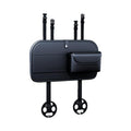 Car Rear Seat Back Storage Bag Large Capacity Foldable Chair Back Storage Pouch, Black