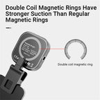 Mini Magnetic Fill Light Rechargeable Tri-Color Temperature Selfie Light, F-622