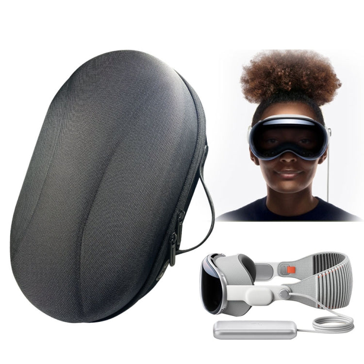 For Apple VR Vision Pro Oxford Cloth Storage Bag VR Glasses Anti-Scrape Portable Bag, Oxford Cloth