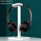Desktop Headphone Holder Cell Phone Tablet Stand, Black, White, Pink