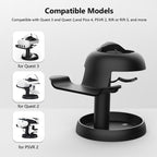 AMVR TYBP1 VR Desktop Storage Display Rack For Apple Vision Pro / Meta Quest 3 / Pico 4 / PlayStation VR 2