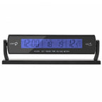Car Digital Display Clock Luminous Electronic Thermometer Voltmeter