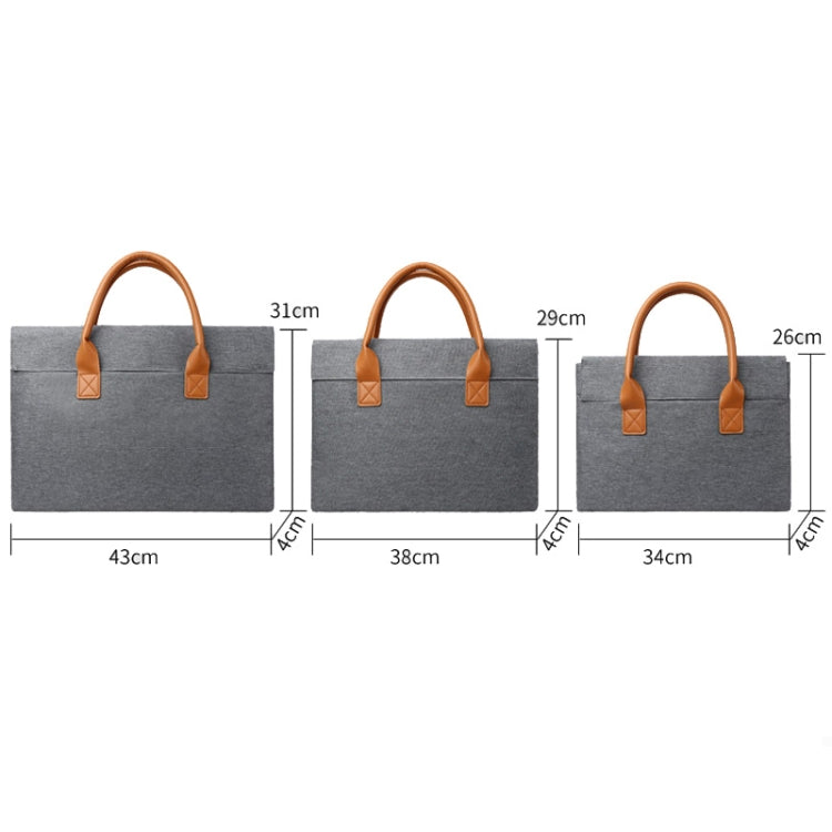 Oxford Cloth Lightweight Portable Laptop Bag With PU Handle, 13.3 Inch, 14 Inch, 15.6 Inch