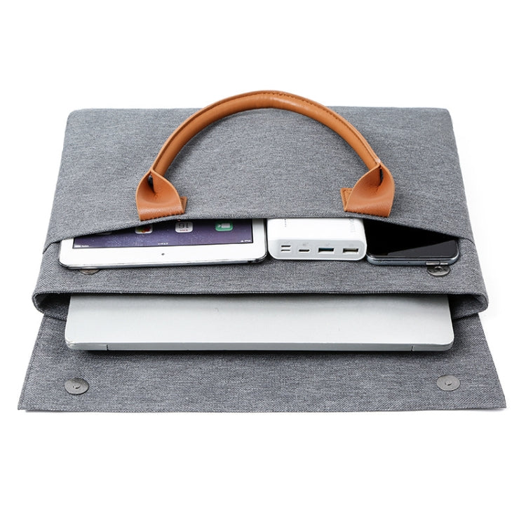 Oxford Cloth Lightweight Portable Laptop Bag With PU Handle, 13.3 Inch, 14 Inch, 15.6 Inch
