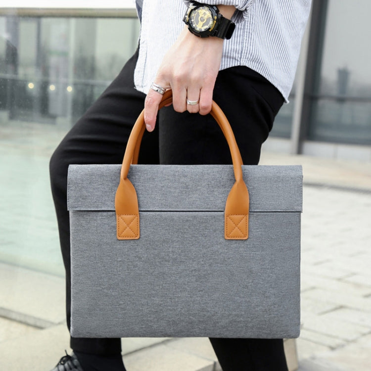 Oxford Cloth Lightweight Portable Laptop Bag With PU Handle, 13.3 Inch, 14 Inch, 15.6 Inch