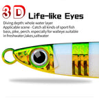 PROBEROS LF121 Fast Sinking Laser Boat Fishing Sea Fishing Lure Iron Plate Bait, 14g, 21g, 28g, 40g, 60g, 80g