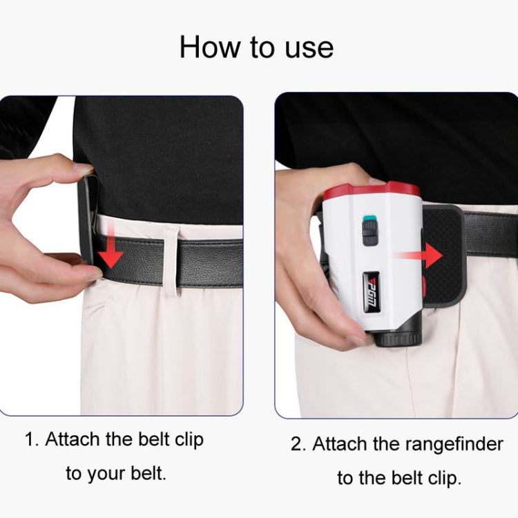 PGM ZP040 Golf Rangefinder Belt Clip Lightweight Portable Ball Bag Magnetic Buckle